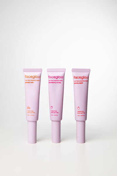WET LIPS PEPTIDE BALM TRIO