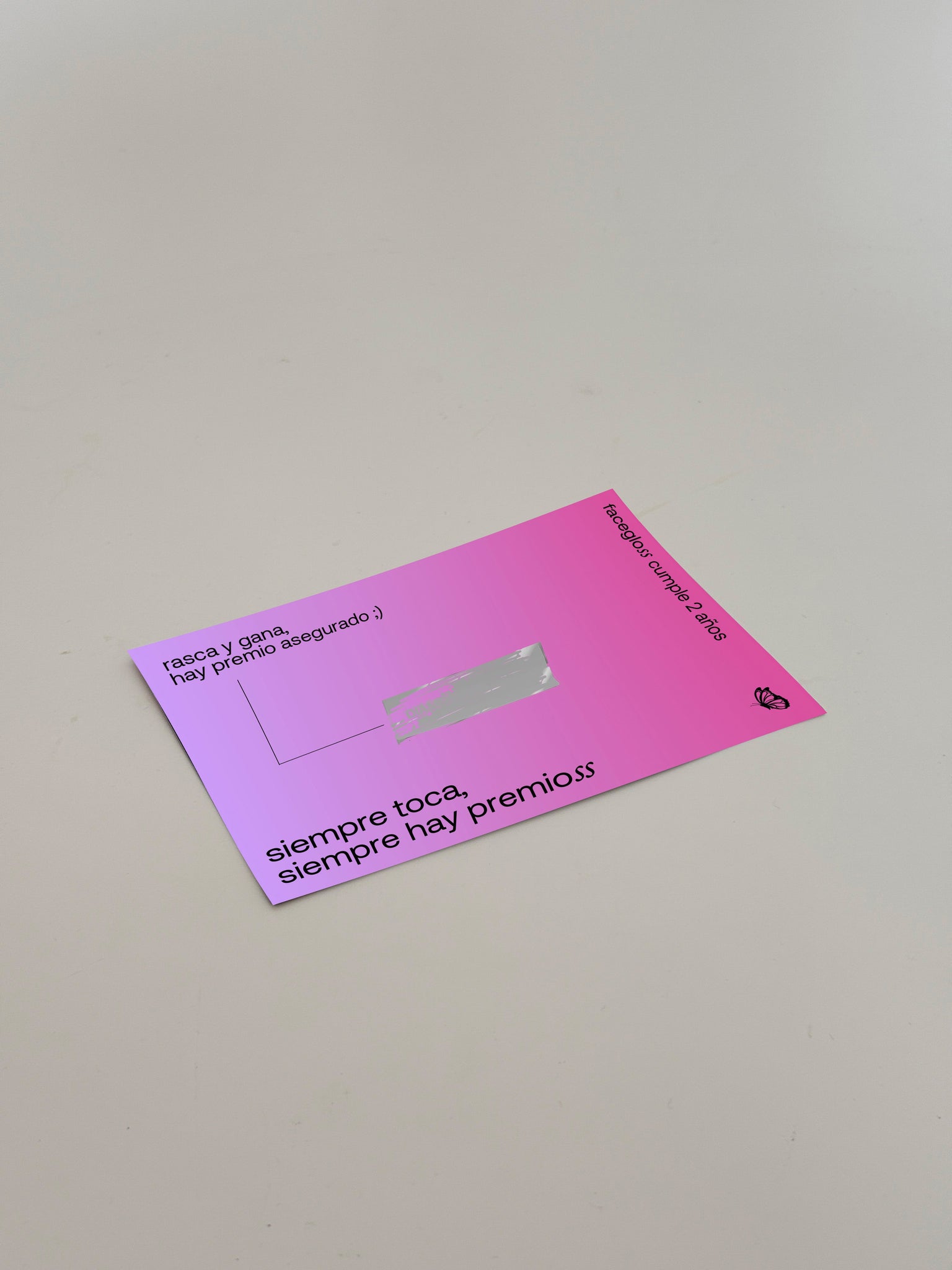 🎁 RASCA Y GANA (100% off)